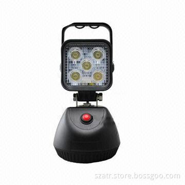 LED Rechargeable Work Light, 3,000-6,500K Color Temperature, 32.6Wh Rechargeable Li-battery